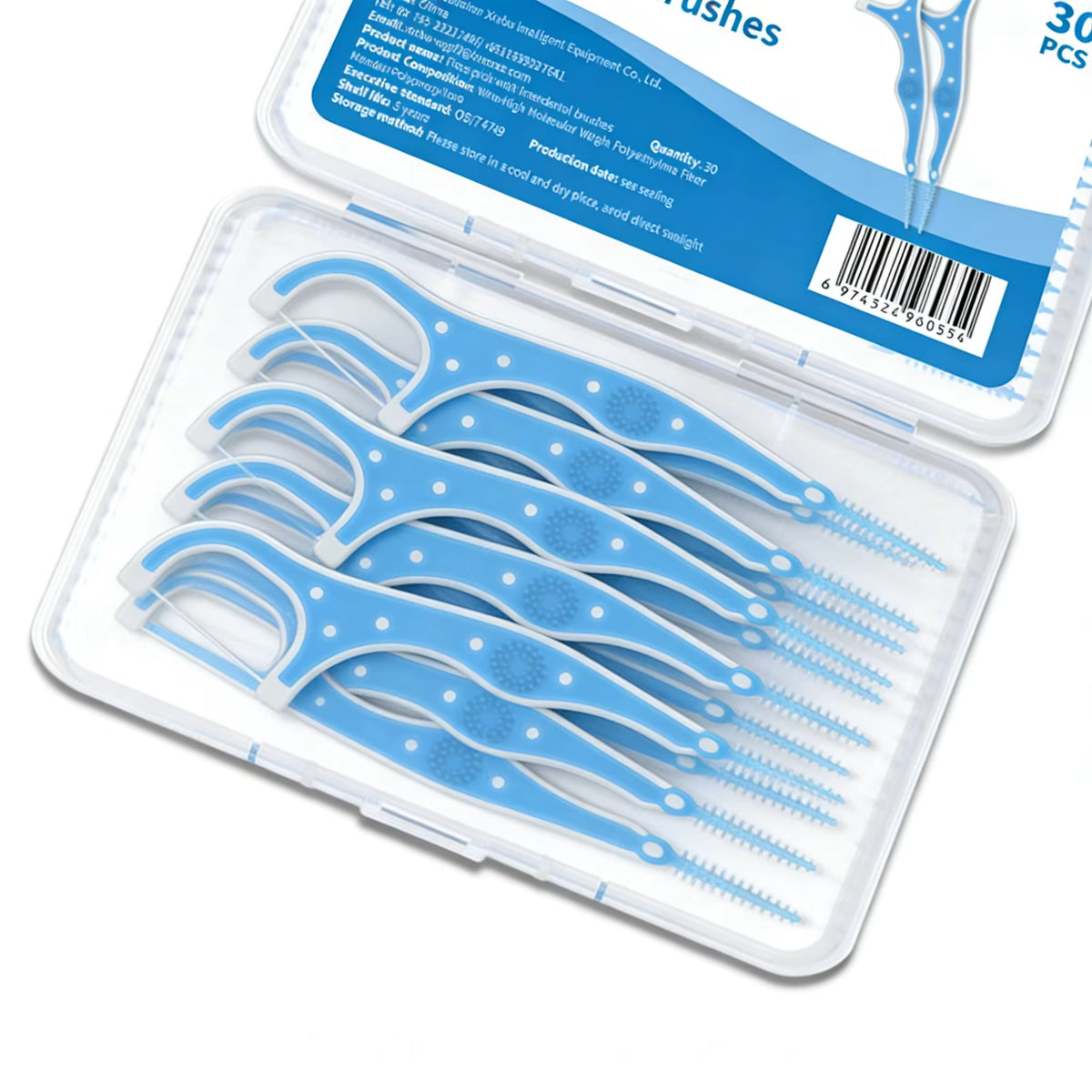 Orthodontic Dental Floss Picks for Braces Ultra Fine Thread Deep Clean between Teeth