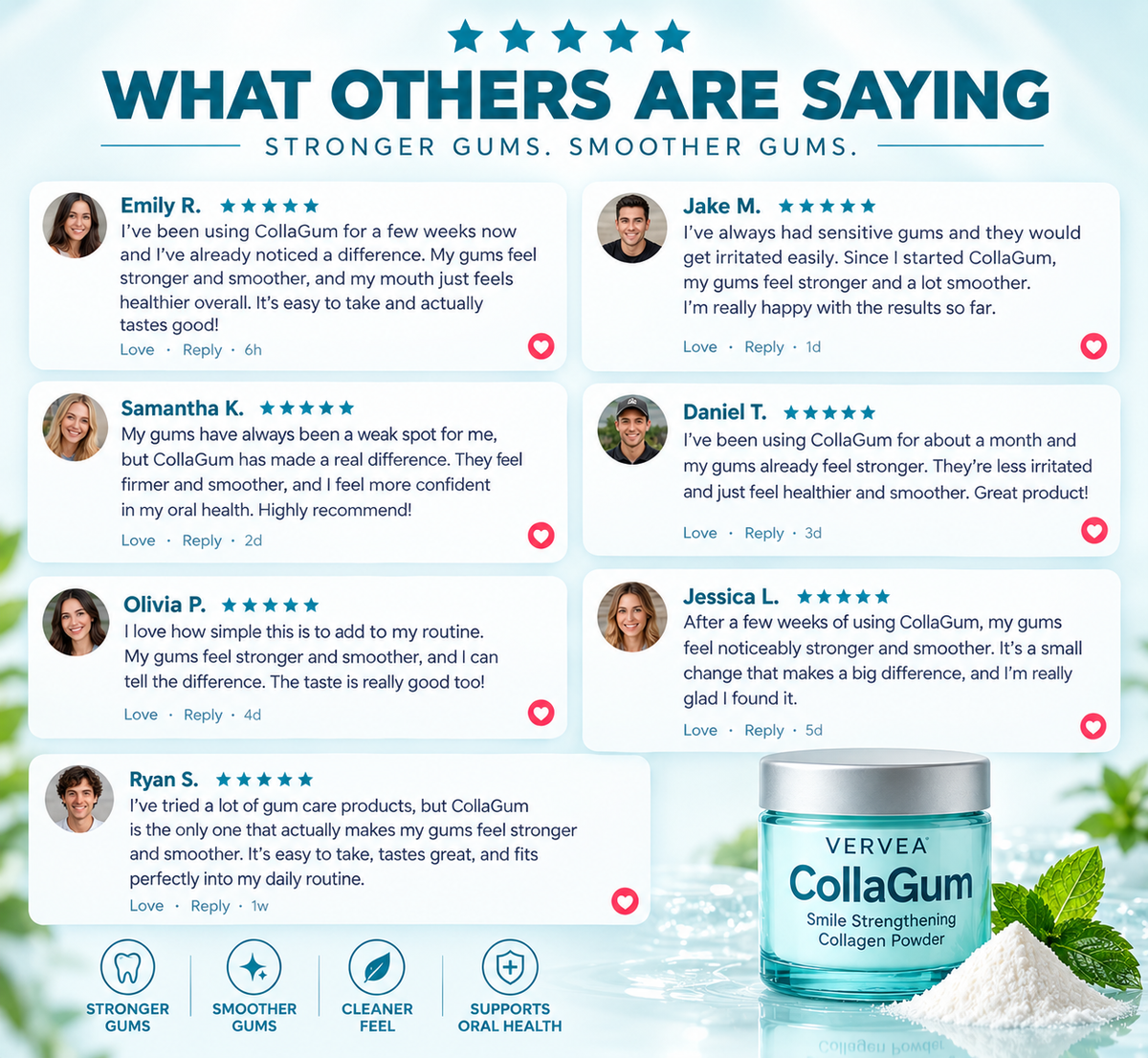 CollaGum™ — Gum & Enamel Strengthening Powder