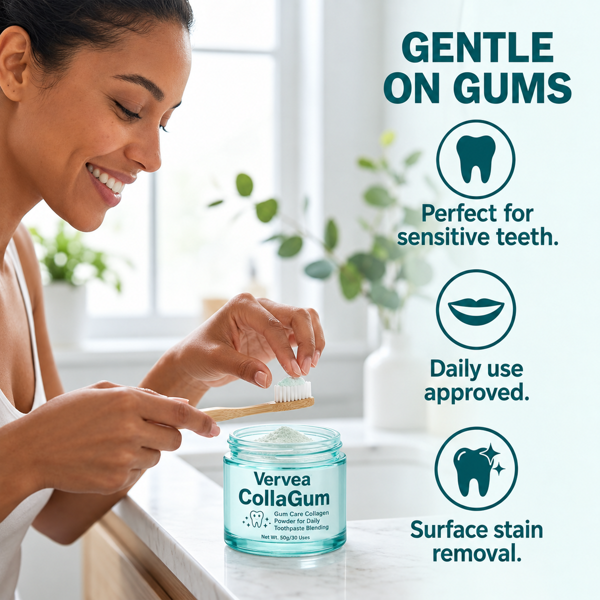 CollaGum™ — Gum & Enamel Strengthening Powder