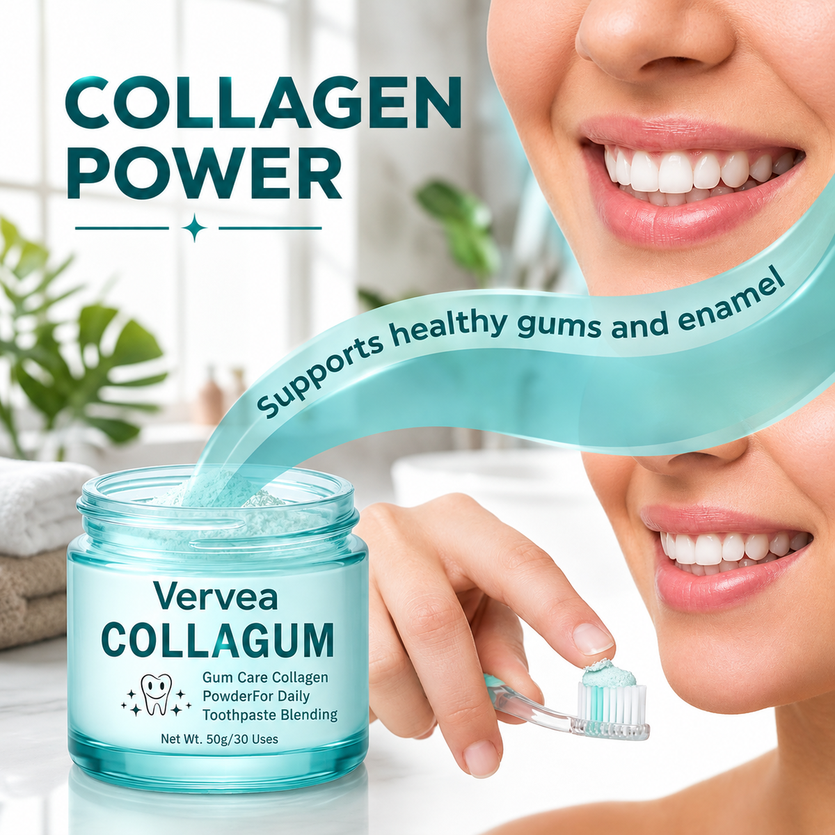 CollaGum™ — Gum & Enamel Strengthening Powder